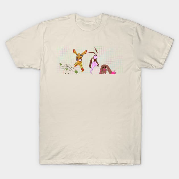 Bunnies T-Shirt by mattmall